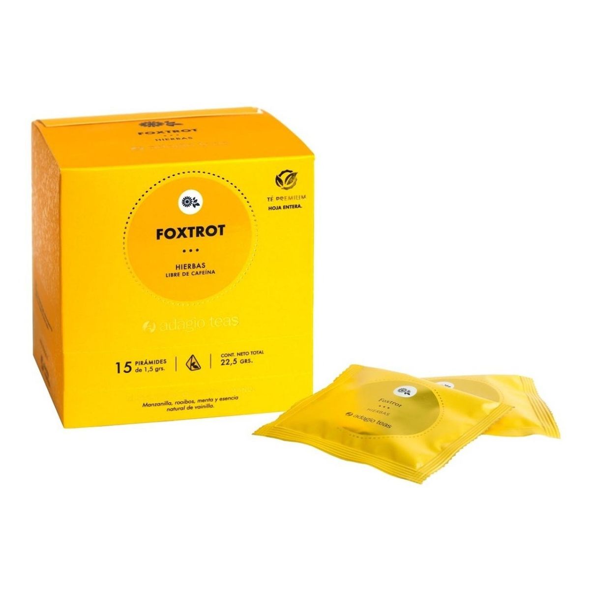 ADAGIO TEAS - Adagio Teas Caja 15 Teabags Foxtrot