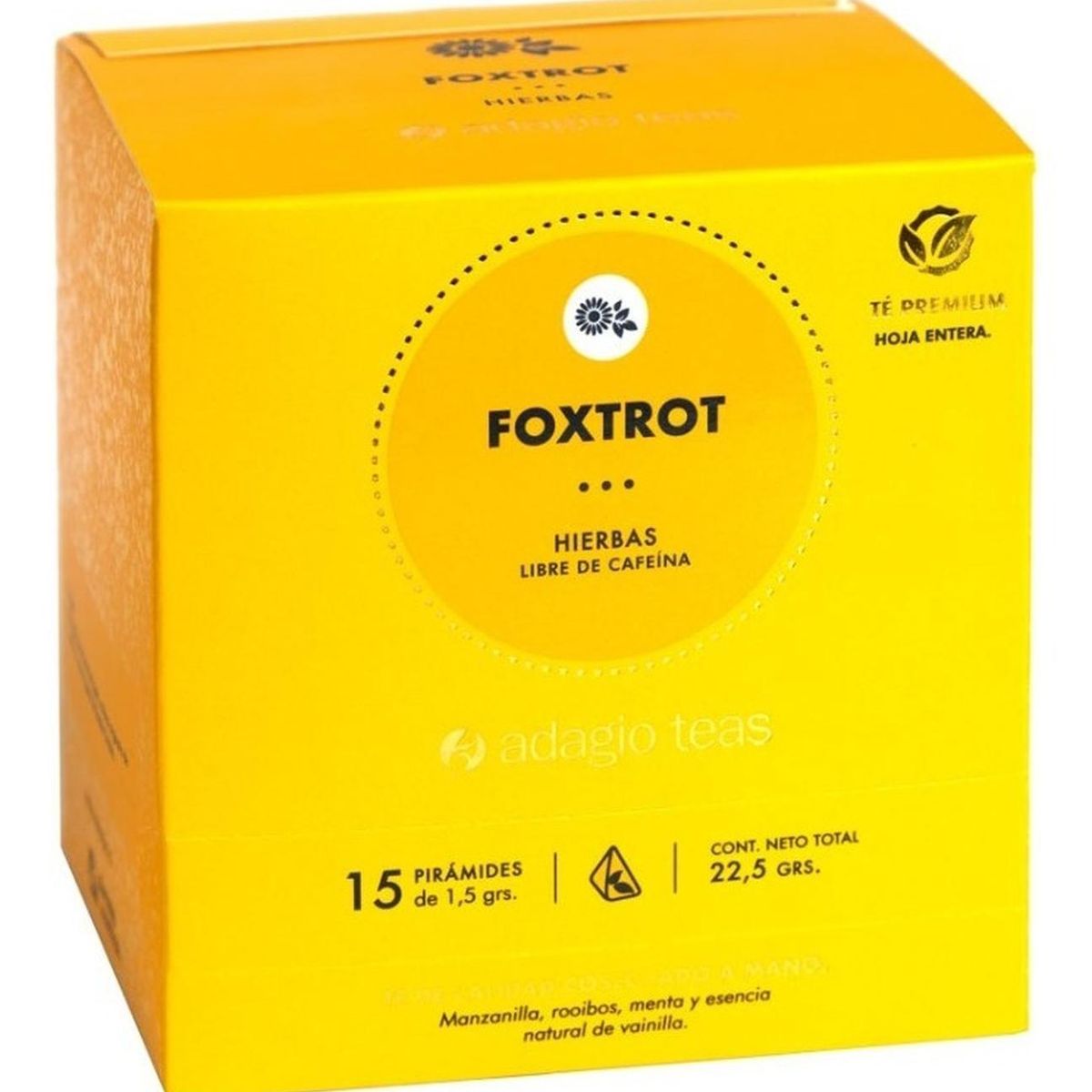 ADAGIO TEAS - Adagio Teas Caja 15 Teabags Foxtrot