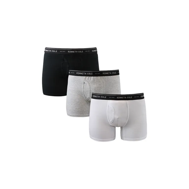 Boxer pack3 talla multicolor Negro S