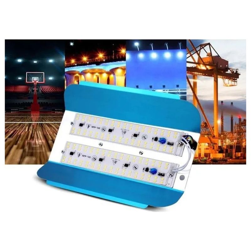 GENERICO - Lámpara Ampolleta Luz Foco Led 100w Yodo Tungsteno Reflector / 003176