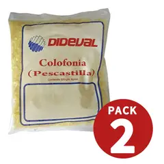 GENERICO - Colofonia 500gr Pescastilla Dideval Pack 2 Und