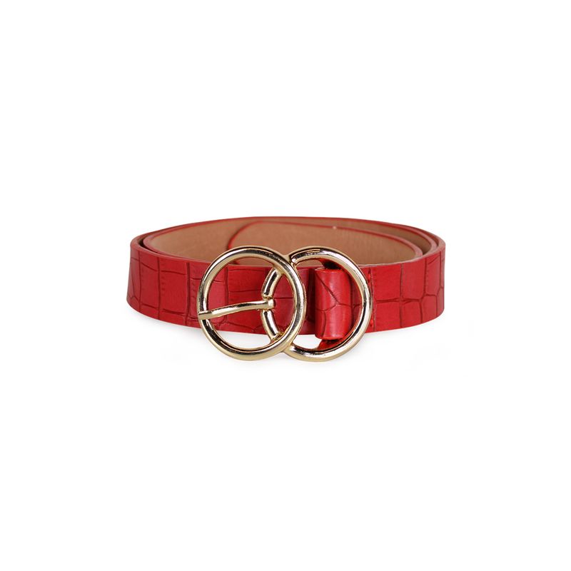 CARVEN - Cinturón mujer Lisa rojo Carven Paris