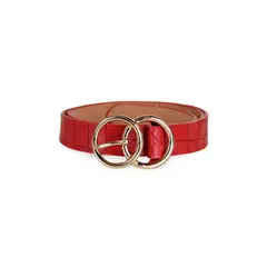 CARVEN - Cinturón mujer Lisa rojo Paris