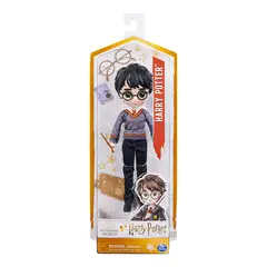 SPIN MASTER - Muñeco Harry Potter 20 cm Articulado Incluye Varita