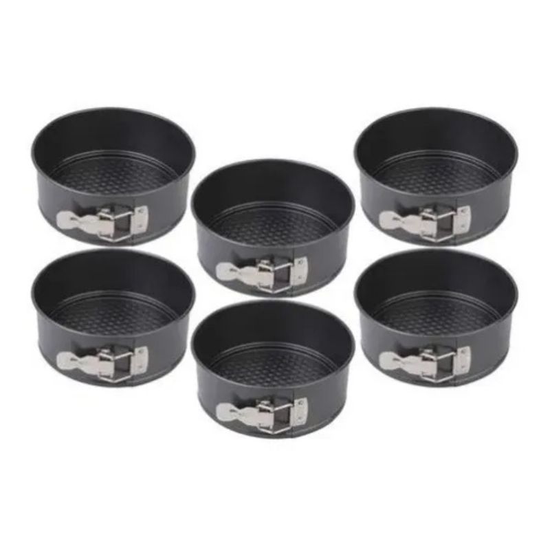 GENERICO - Set Moldes Torta Desmontable 6 Pieza 18/20/22/24/26/28 Cm