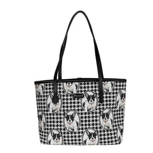 SIGNARE - Cartera TOTE FRENCH BULLDOG perro francés
