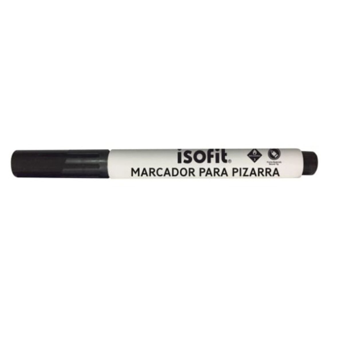 Marcadores Pizarra Isofit Caja De 12 Negro, marca GENERICO - Foto Principal