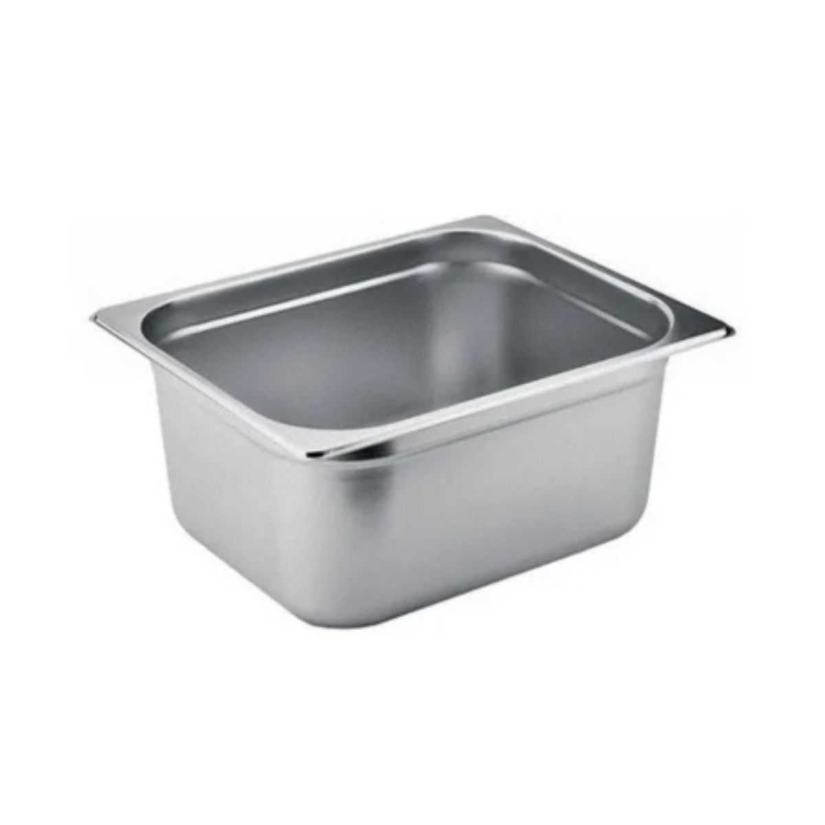 GENERICO - Deposito Gastronomico Acero Inox 1/2 15 Cm Con Tapa(32x26).
