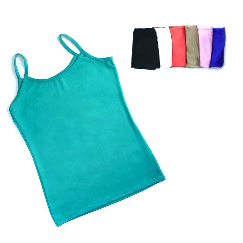 GARSIL - Polera De Pabilo - Camiseta Con Tirantes Para Mujer