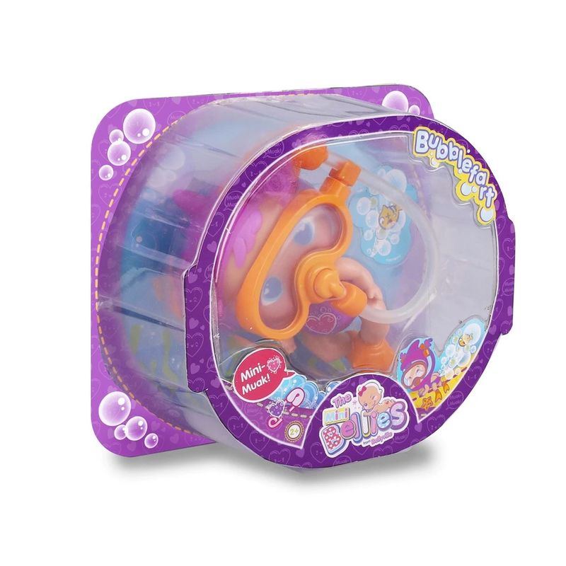 THE BELLIES - Muñeca “The Mini Bellies” Mini Muak Bubblefart