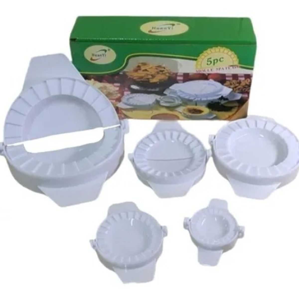 GENERICO - Set Molde Para Empanadas, Molde Para Hacer Empanadas 5 Pzas.