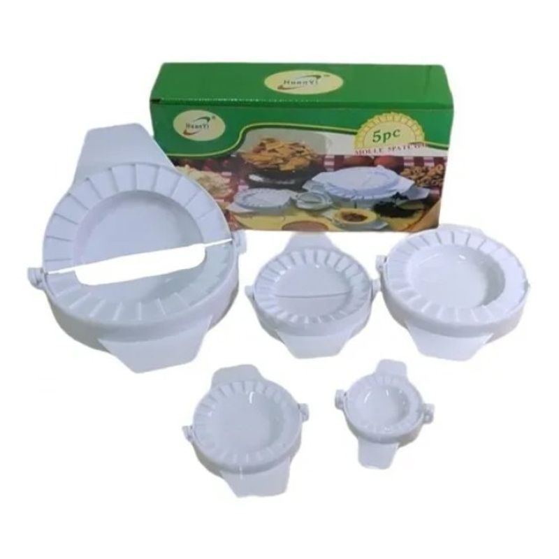 GENERICO - Set Molde Para Empanadas, Molde Para Hacer Empanadas 5 Pzas.