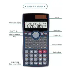 GENERICO - Calculadora Cientifica Calculador Portátil 240Función 268005