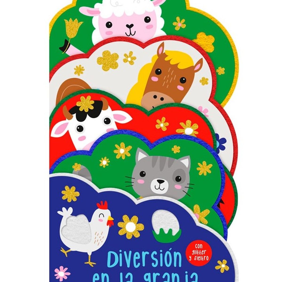 EDITORIAL CONTRAPUNTO - Toca Y Siente Fieltro - Diversión En La Granja