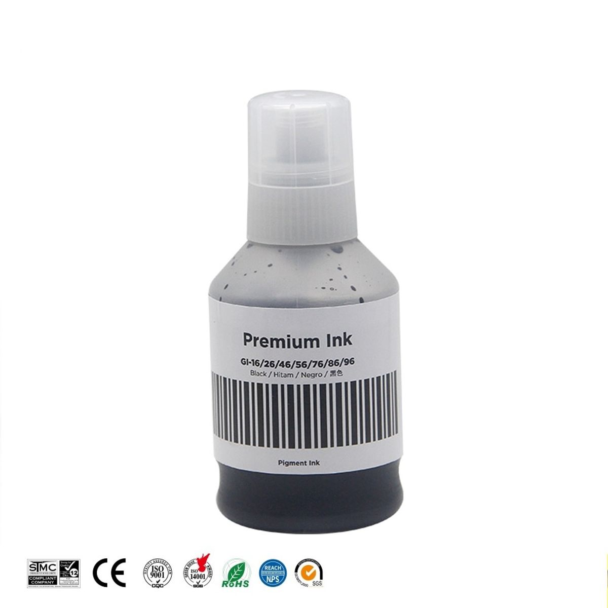 PREMIUM - Tinta GI 16 Negro Compatible con GX6010 - GX7010