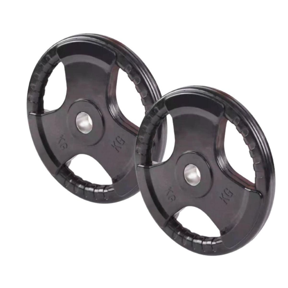 SCORE FIT - Pack 4 Discos 5 kg Pre olímpicos  Grip / Total 20 kg