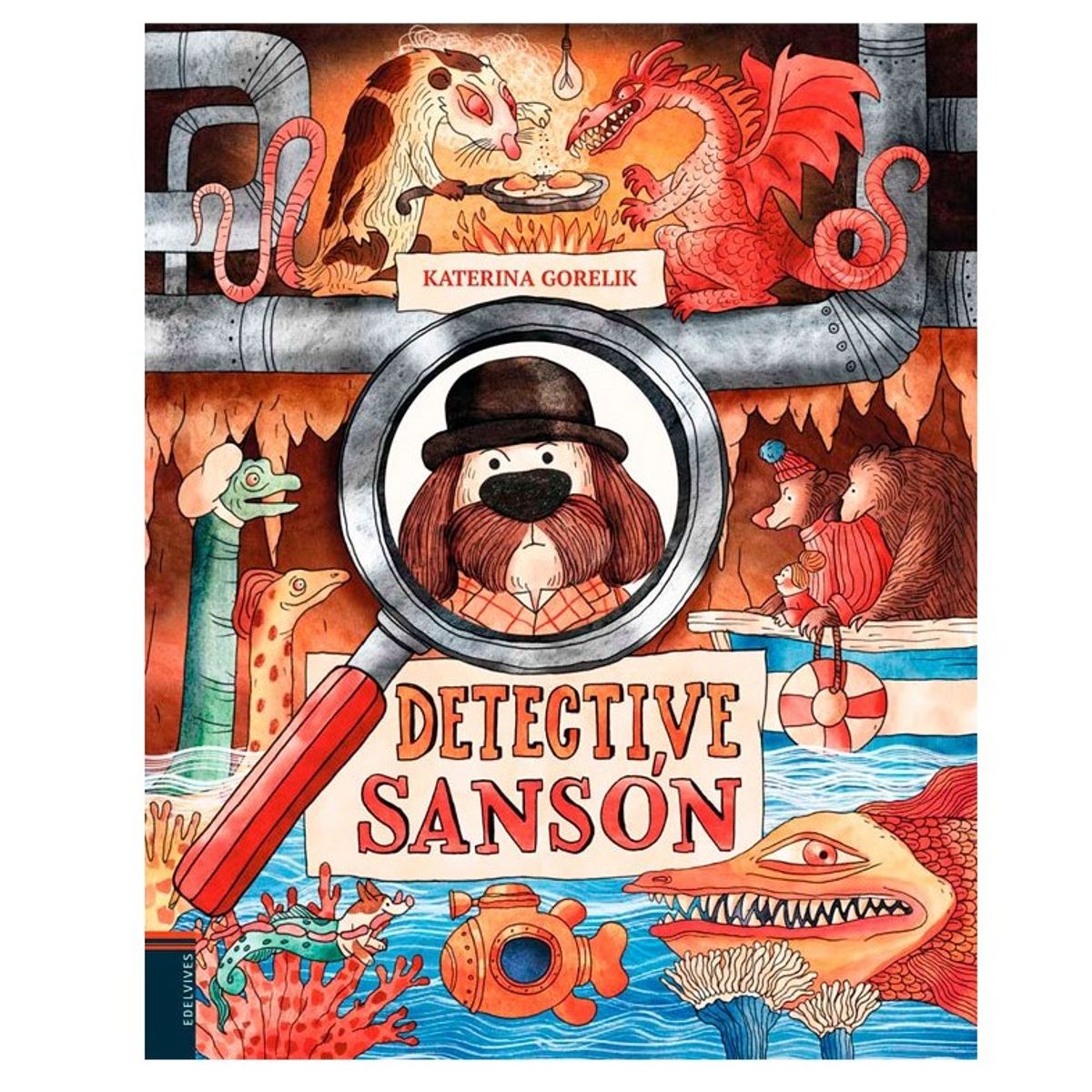 EDELVIVES - Detective Sansón de Editorial Edelvives
