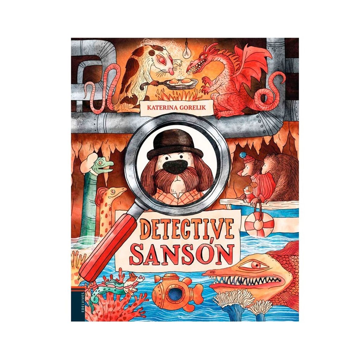 EDELVIVES - Detective Sansón de Editorial Edelvives