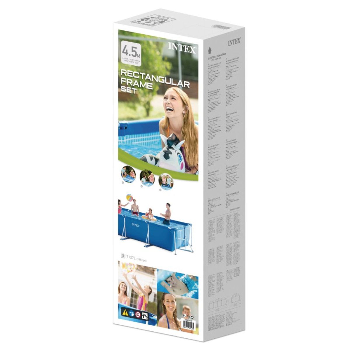 INTEX - Piscina Estructural Rectangular Frame INTEX 28273NP