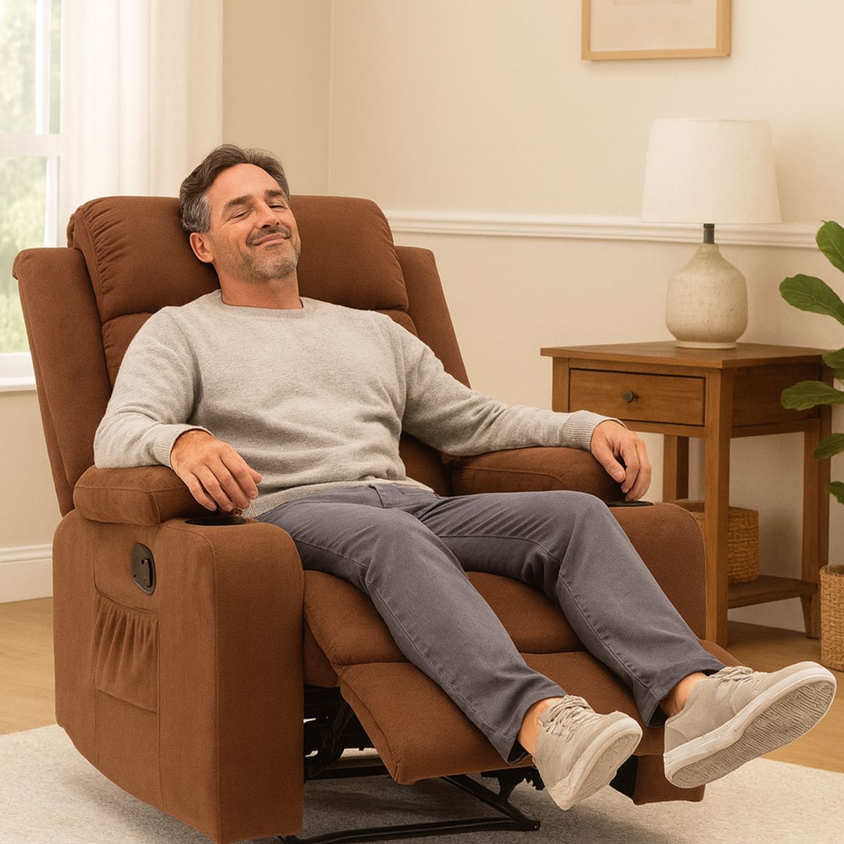 COSAS CASA - Sillon Reclinable Berger Berlin