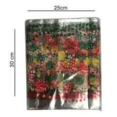 GENERICO - Bolsa Para Pan De Pascua Navideña 500 Grs X 100 Unid