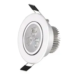 GENERICO - Foco Led Embutido Luminaria Led 3w Focos Embutidos Led