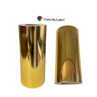 Vinilo Adhesivo De Corte Decorativo Oro Brillante 30 Cms X 5 Mts