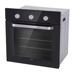 GRONER - Horno Eléctrico Empotrable Gröner Black 4F 56L
