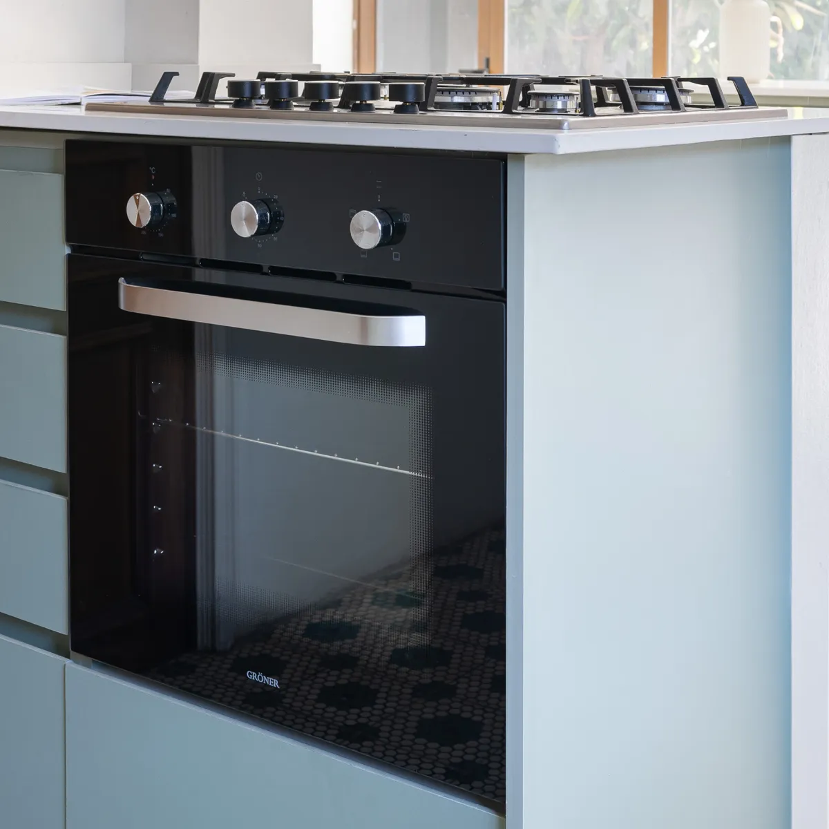 GRONER - Horno Eléctrico Empotrable Gröner Black 4F 60L…