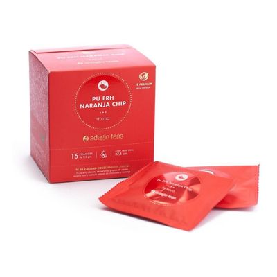 Imagen 2 del producto Caja 15 Teabags Pu Erh Naranja Chip