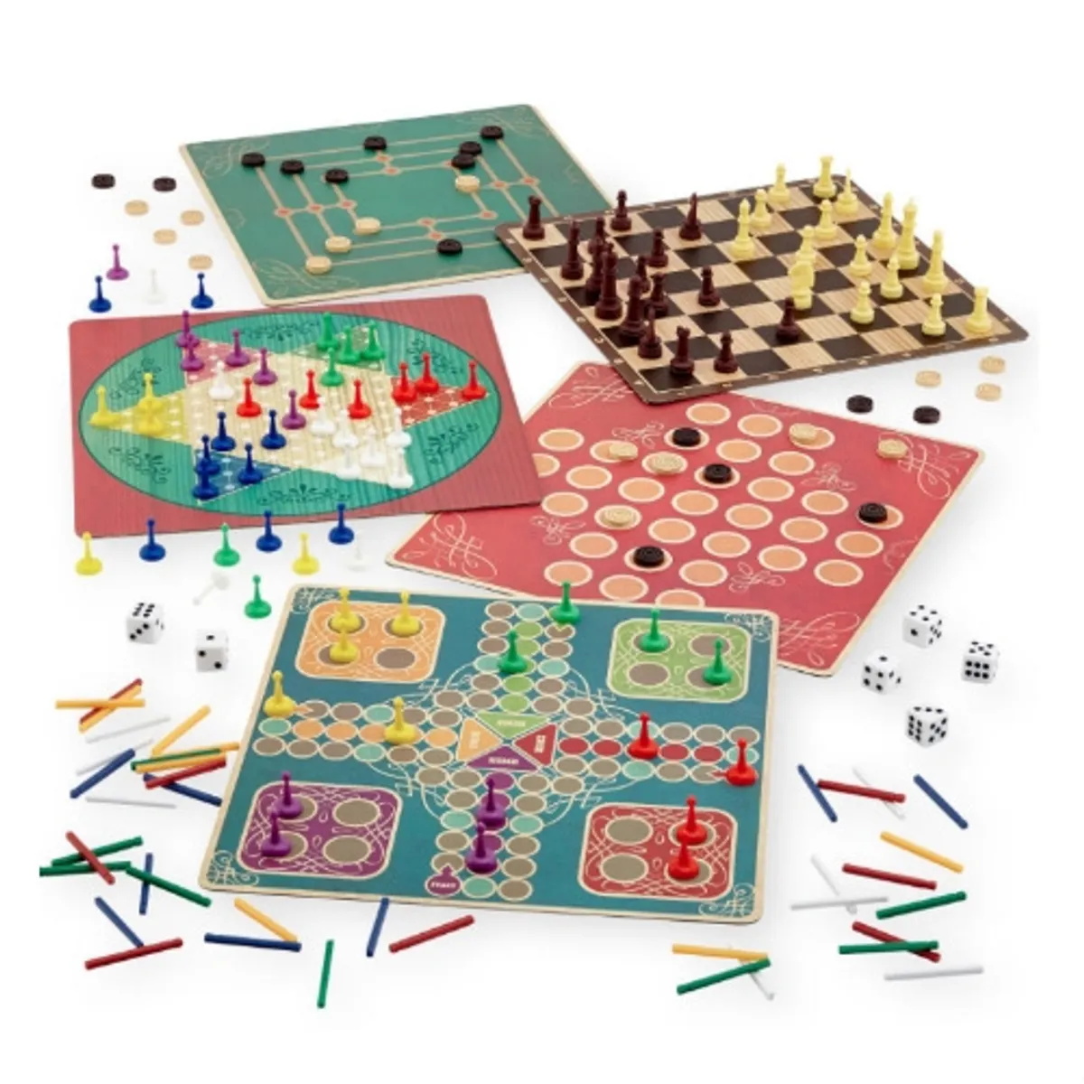 SPIN MASTER - SET JUEGOS DE MESA 101 JUEGOS DISTINTOS