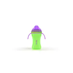 BEBEK - Vaso de entrenamiento Plus 240ml con Asas - Boquilla de Silicona SenseFlo™