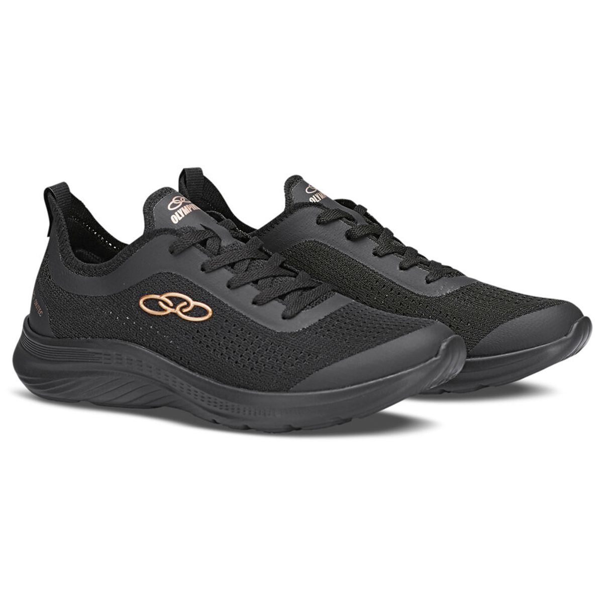 OLYMPIKUS - Zapatilla Mujer 119G Ultraleve Negro Olympikus