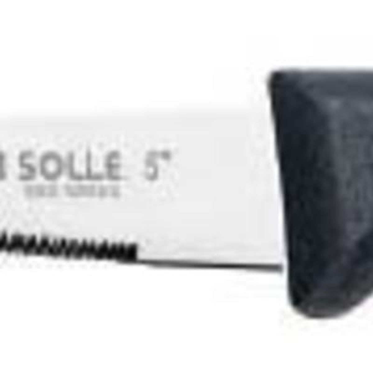 DI SOLLE - CUCHILLO CORTADOR DE TOMATES NEGRO HOJA DE 12,7 CMS DI SOLLE