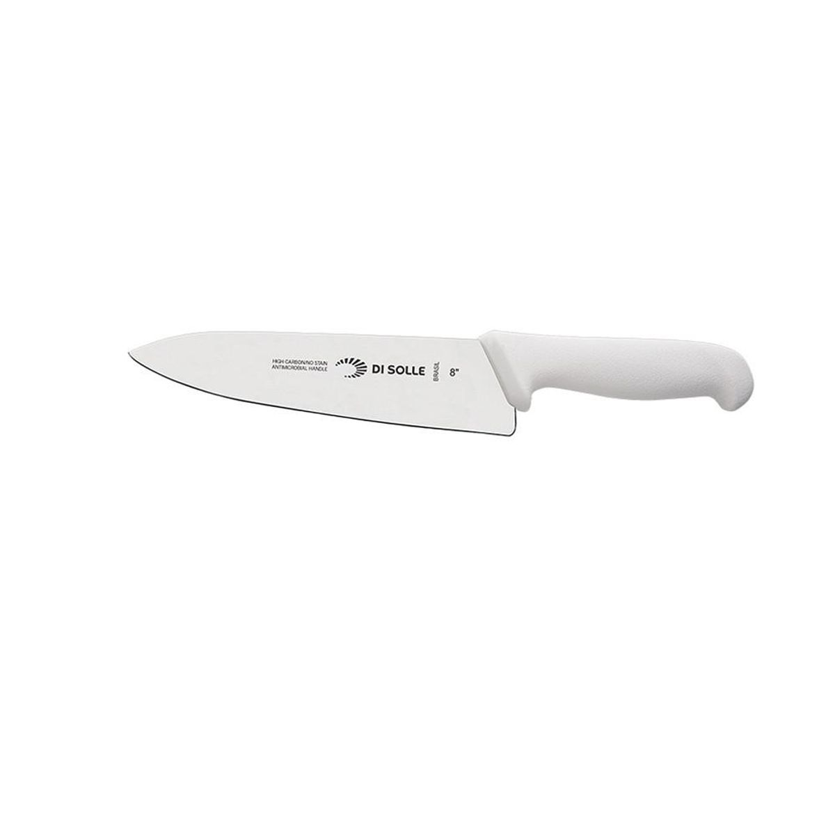 DI SOLLE - CUCHILLO MEDIO GOLPE BLANCO HOJA 20 CMS. IMAHE