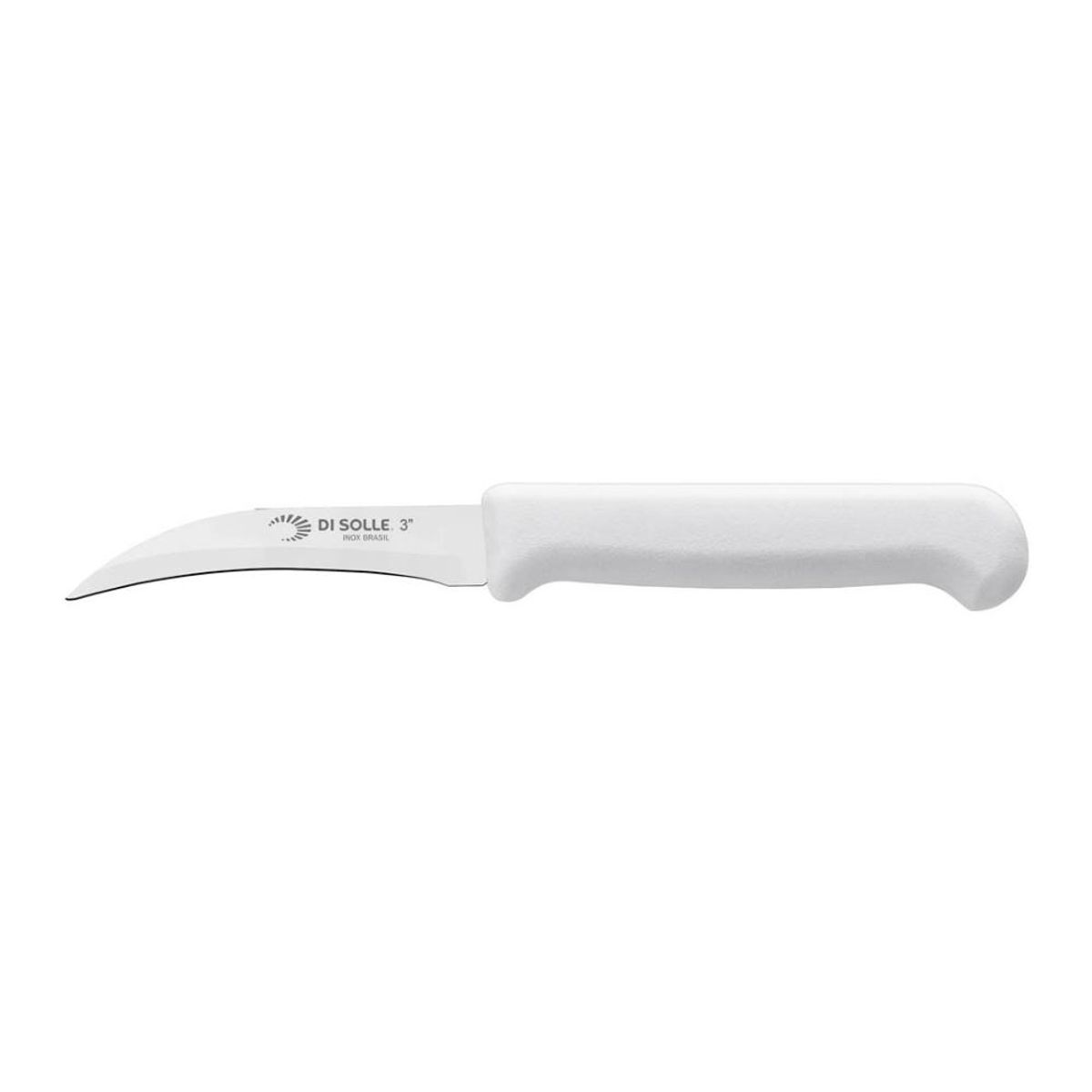 DI SOLLE - CUCHILLO TORNEADOR BLANCO HOJA DE 7,8 CMS. DI SOLLE