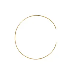 NOMADA SOUL - Choker 2 mm de grosor bañado en Oro