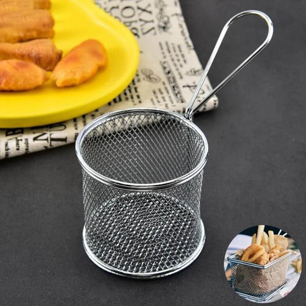 JEWEL - MINI CANASTO EXHIBICIÓN ACERO INOX JEWEL