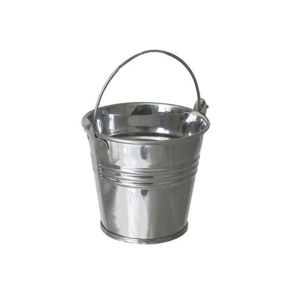 GENERICO - CUBETA DISPLAY REDONDO C/ DISEÑO Y ASA 10.5 x 9 CM. JEWEL