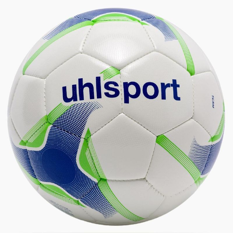 UHLSPORT - Pelota Futbol Infinity Team Blanco/Azul/Verde Fluor 4 UHLSPORT
