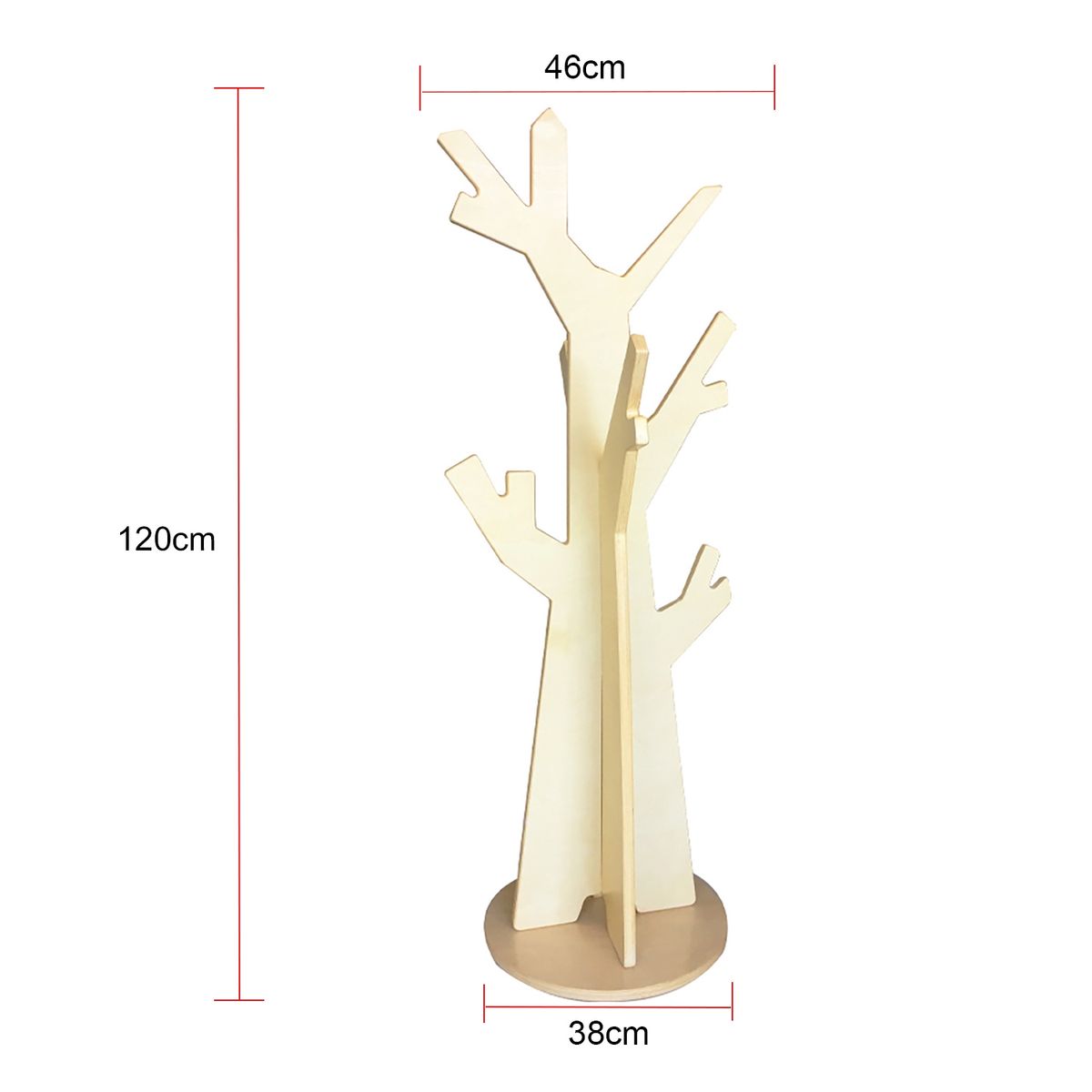 GROWME - ARBOL madera perchero mueble Decorativo