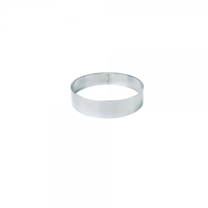 IMAHE - MOLDE REDONDO ACERO INOX MEDIDA 12 x 4.5 x 1 mm IMAHE
