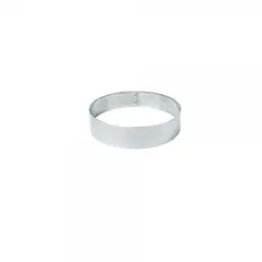 IMAHE - MOLDE REDONDO ACERO INOX MEDIDA 12 x 4.5 x 1 mm IMAHE.