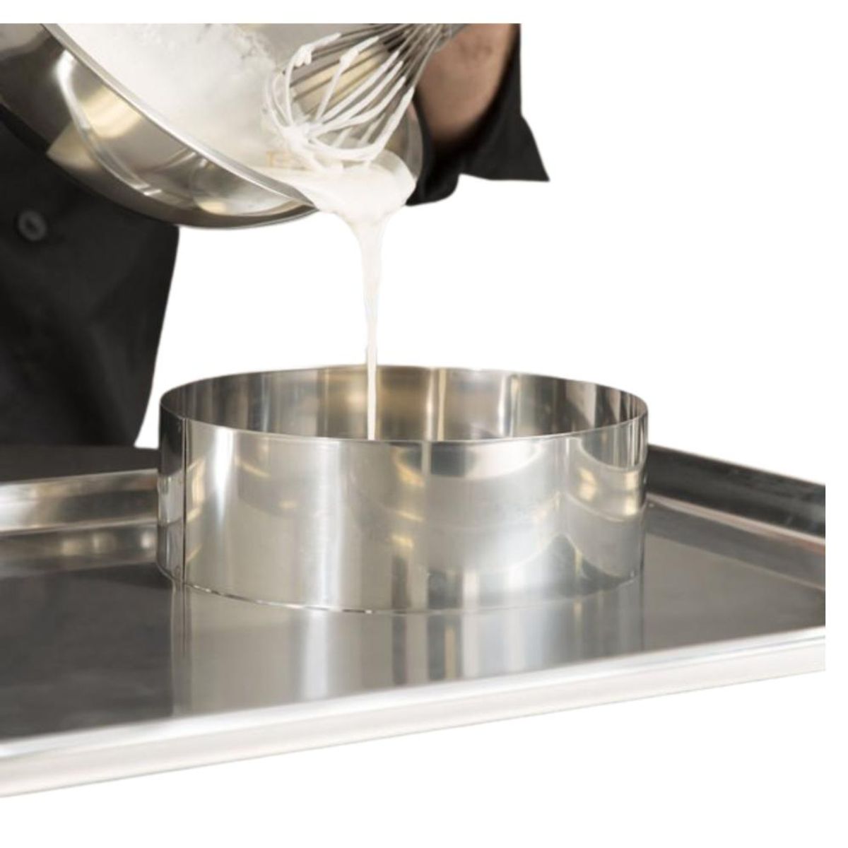 IMAHE - MOLDE REDONDO ACERO INOX 20 x 4.5 x 1 mm JEWEL