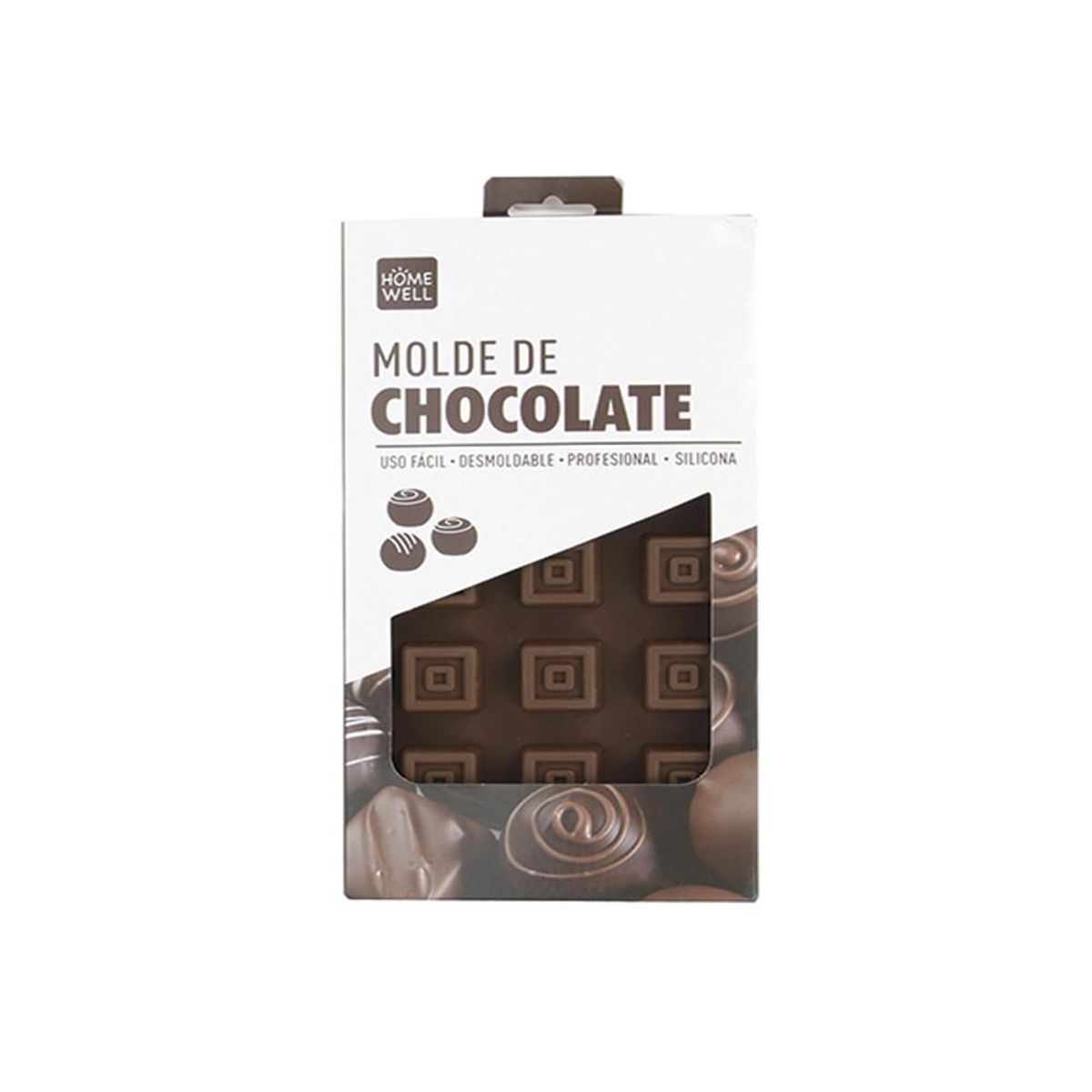 IMAHE - MOLDE CHOCOLATE SILICONA 21x10.5CM IMAHE