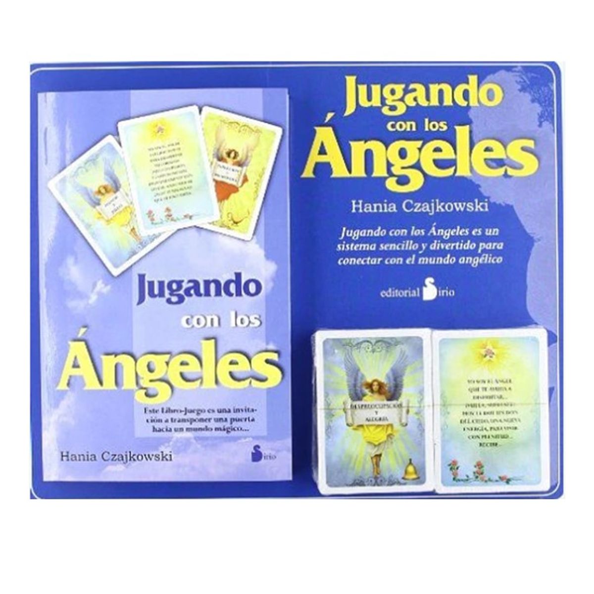SIRIO EDITORIAL - Jugando Con Los Ángeles (Libro + Cartas Bleaster)