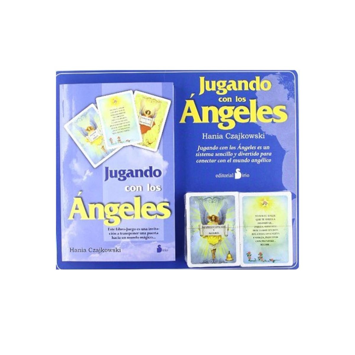 SIRIO EDITORIAL - Jugando Con Los Ángeles (Libro + Cartas Bleaster)