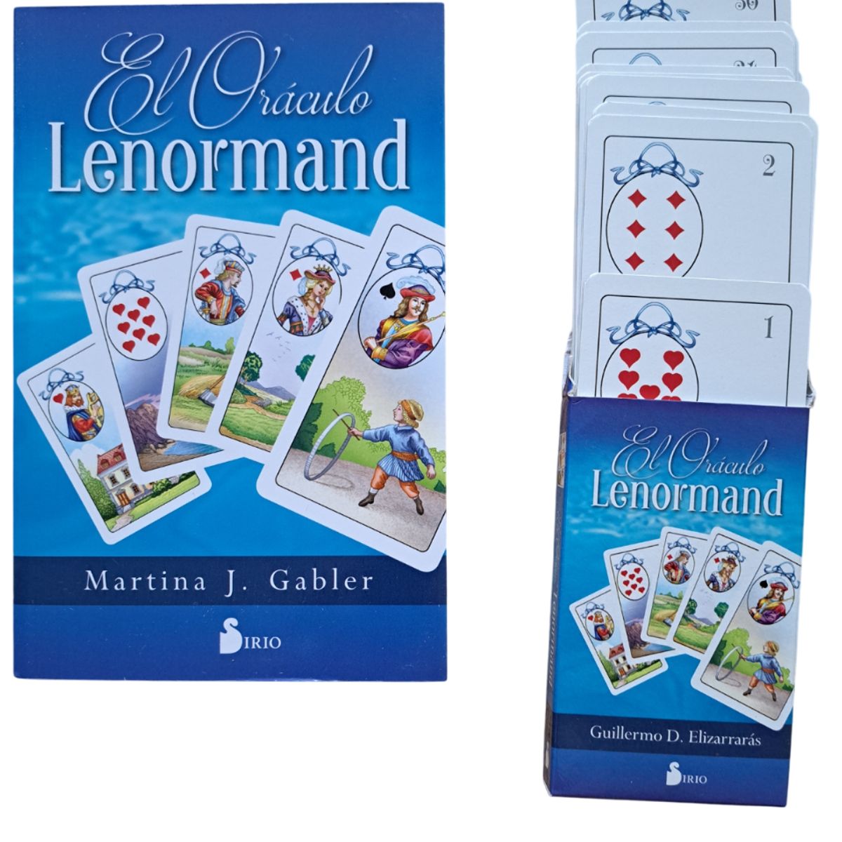 SIRIO EDITORIAL - El Oráculo Lenormand (Libro + Cartas)
