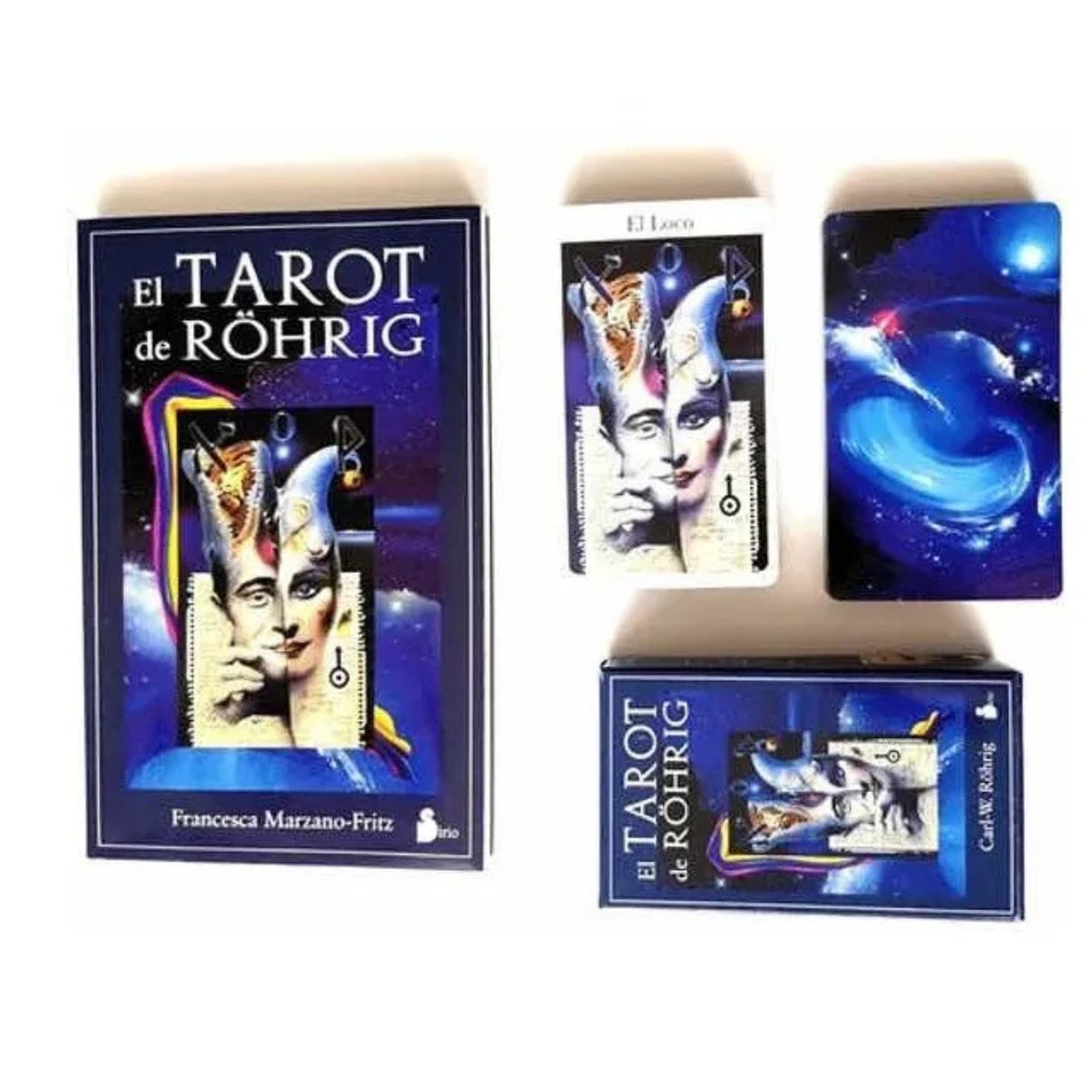 SIRIO EDITORIAL - El Tarot de Röhrig (Libro + Cartas)