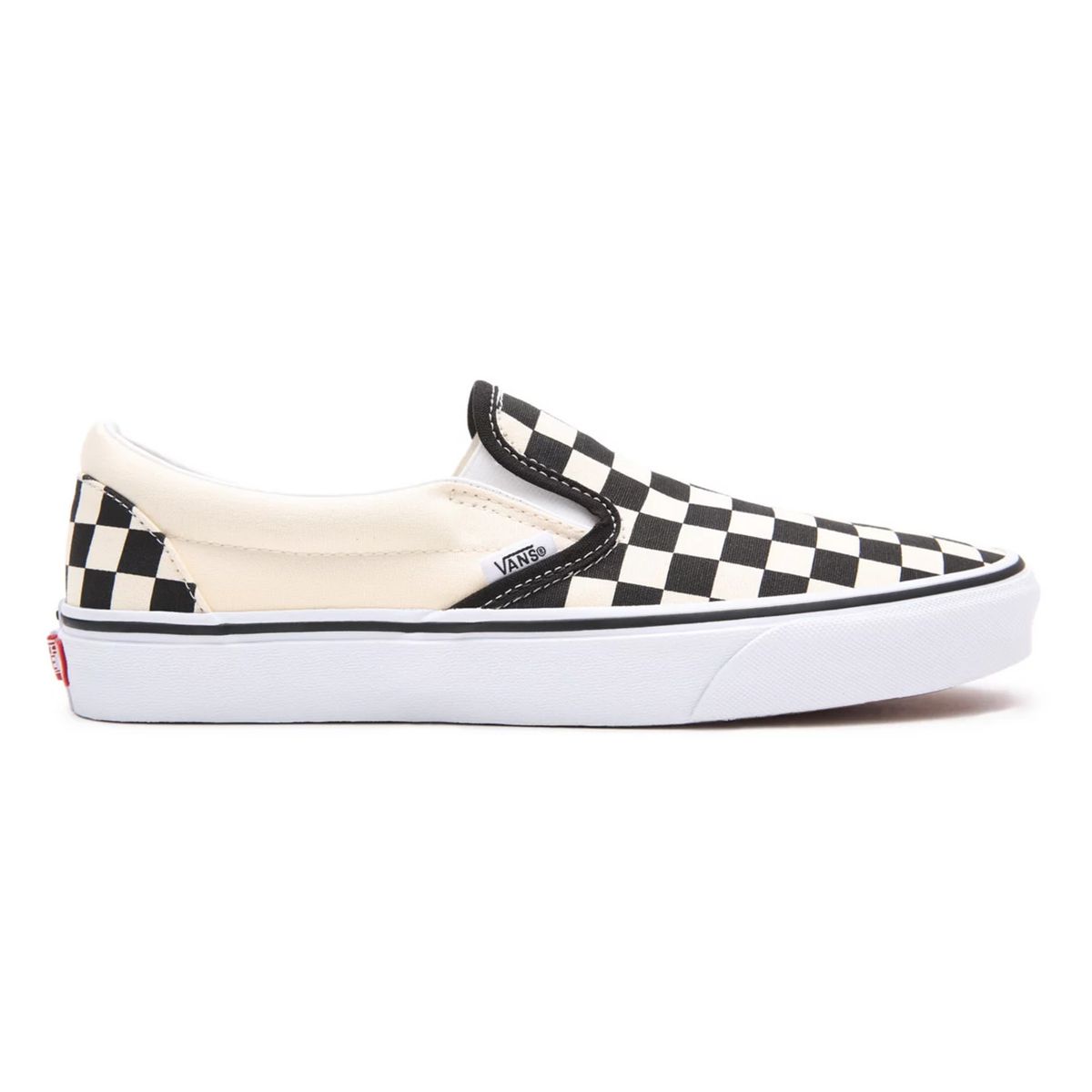 VANS - Zapatillas Unisex UA Classic Slip-On Checker Negra VANS